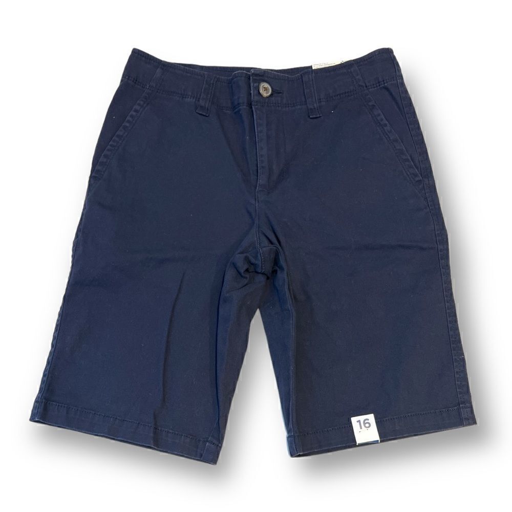 Arizona Boys Classic Fit Flex Navy Blue Shorts Size 16 NWT